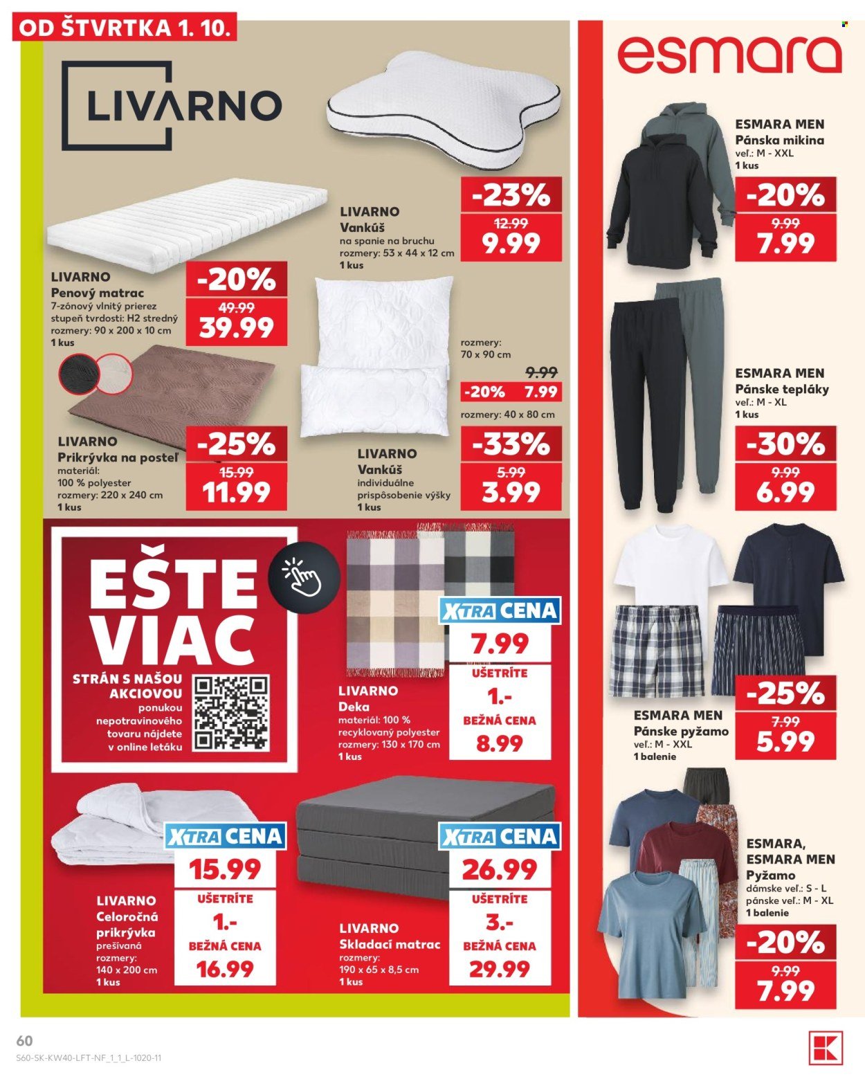 KAUFLAND leták - Od štvrtka 1.10.2026