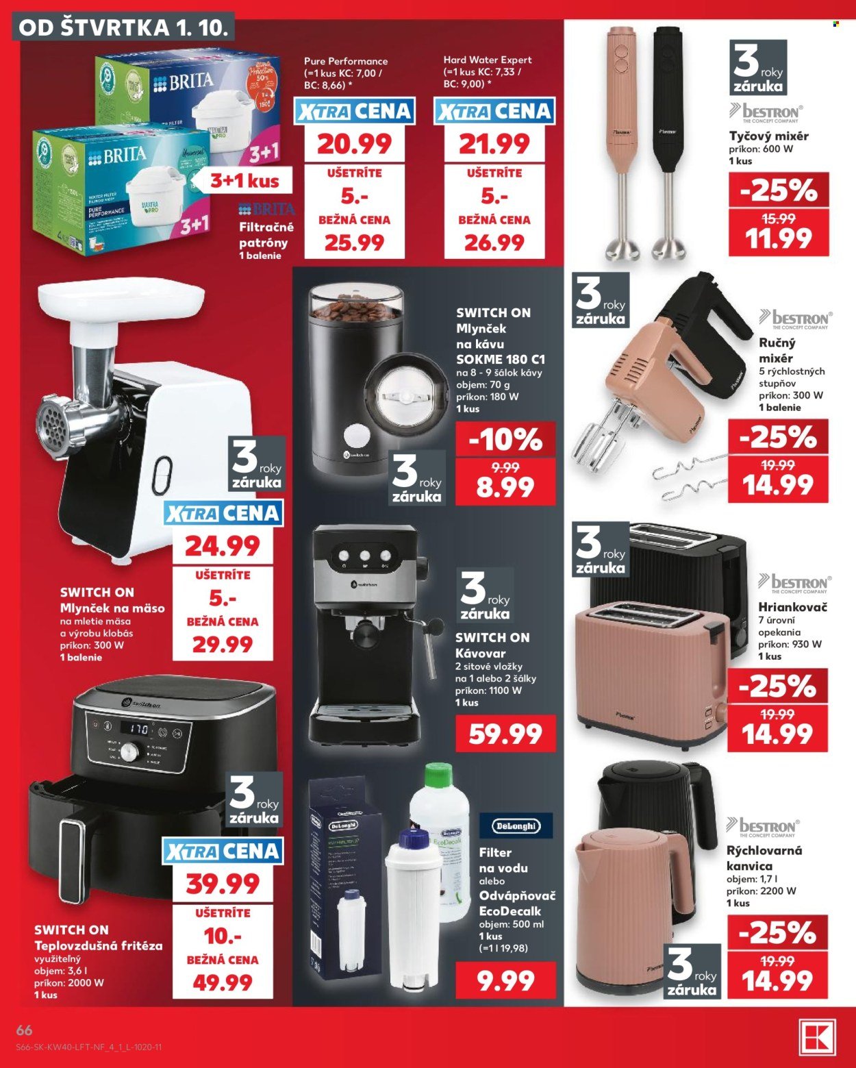 KAUFLAND leták - Od štvrtka 1.10.2026