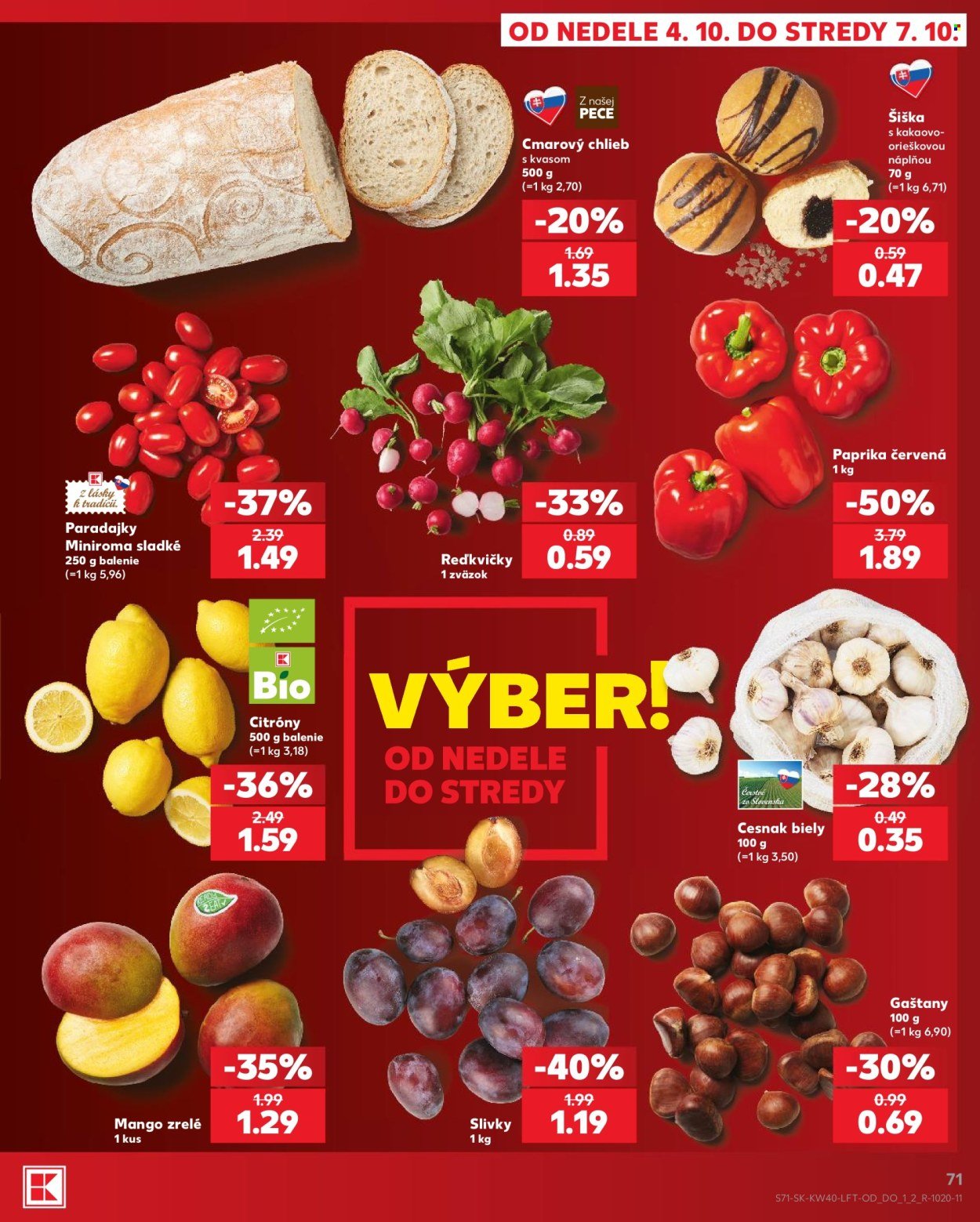 KAUFLAND leták - Od štvrtka 1.10.2026