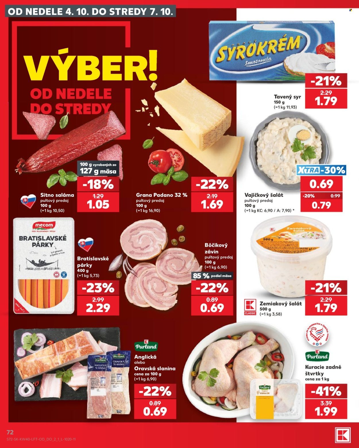 KAUFLAND leták - Od štvrtka 1.10.2026