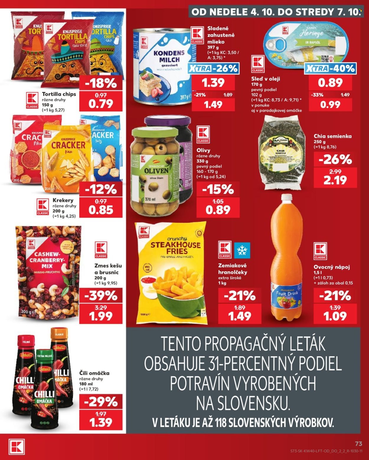 KAUFLAND leták - Od štvrtka 1.10.2026
