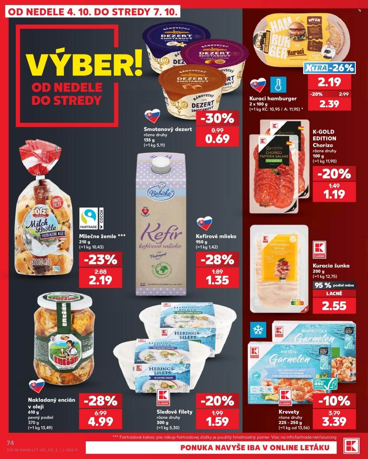 KAUFLAND leták - Od štvrtka 1.10.2026