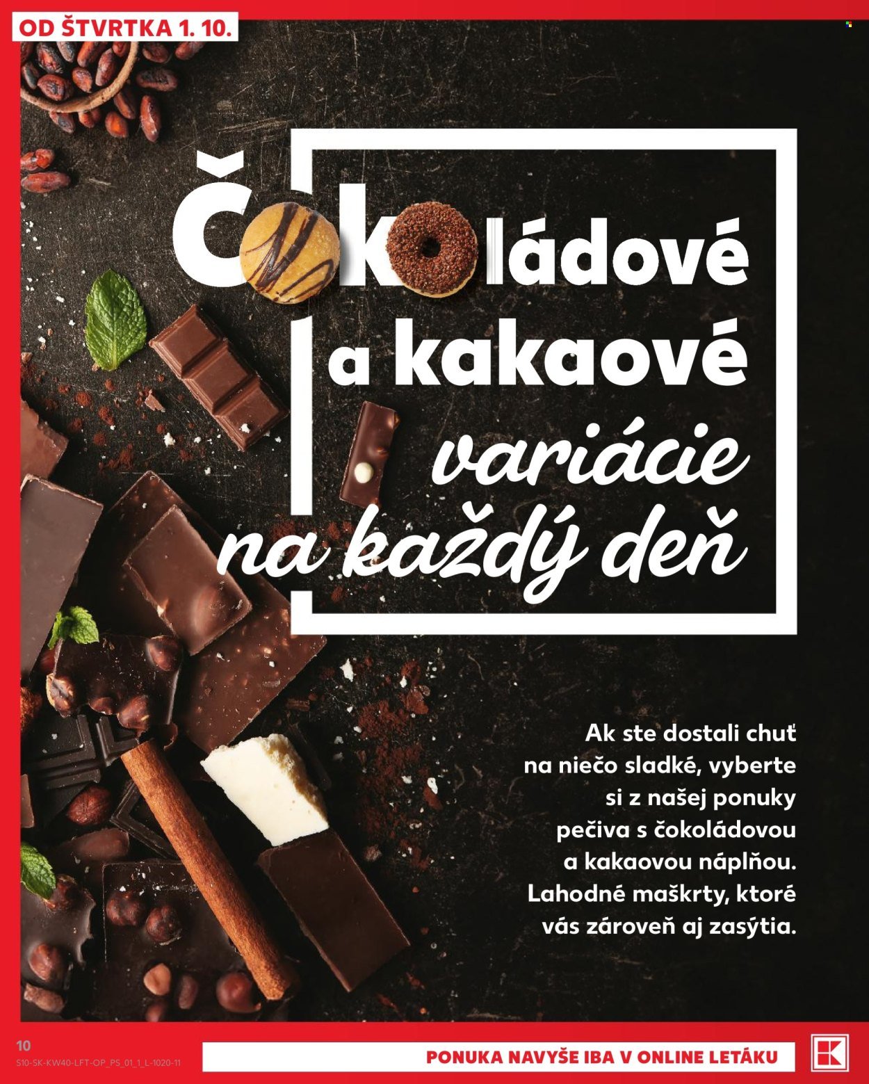 KAUFLAND leták - Od štvrtka 1.10.2026