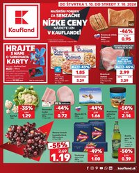KAUFLAND leták - Od štvrtka 1.10.2026