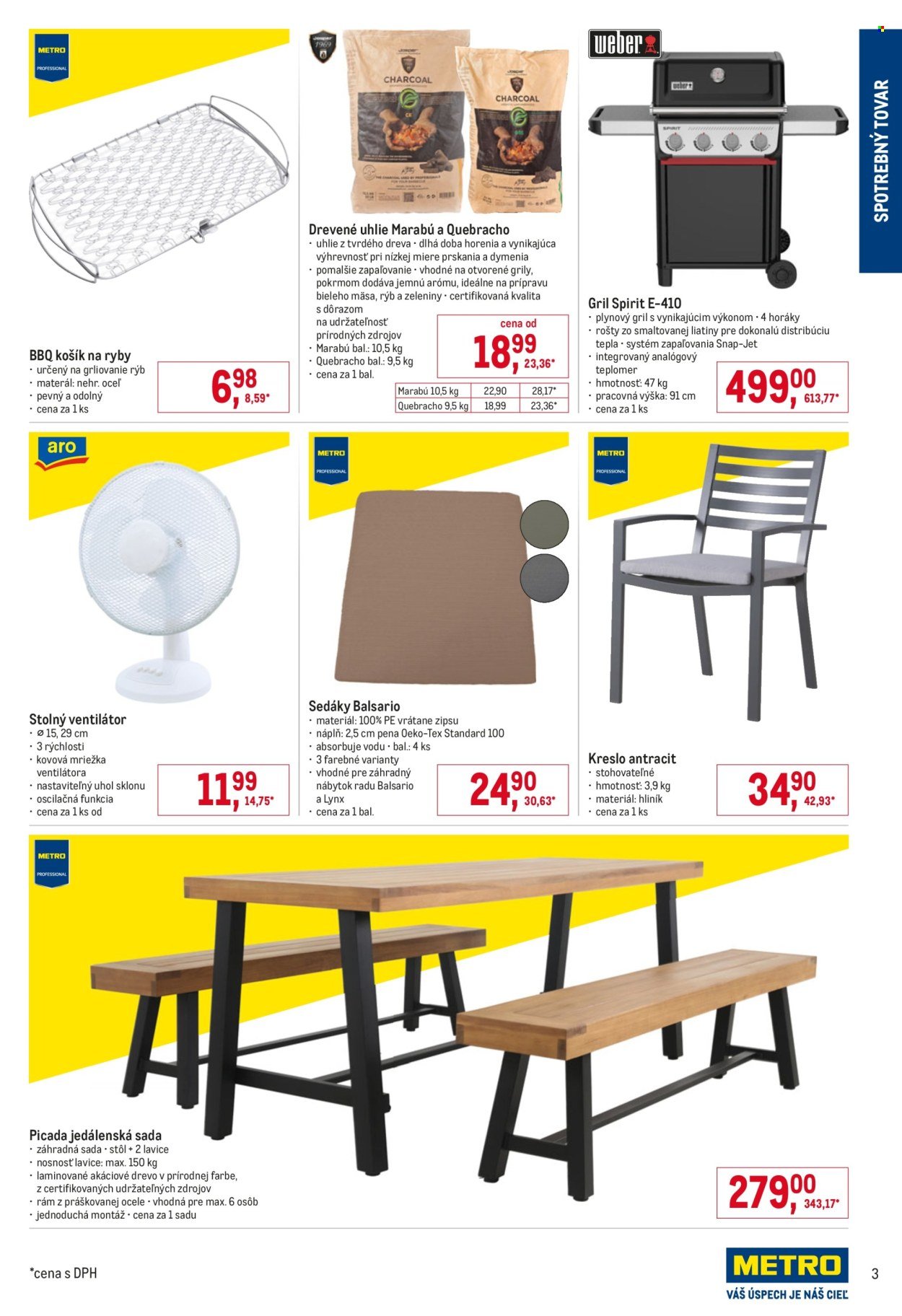 METRO leták - Spotrebný tovar (2026-03-25 - 2026-04-07) | 3