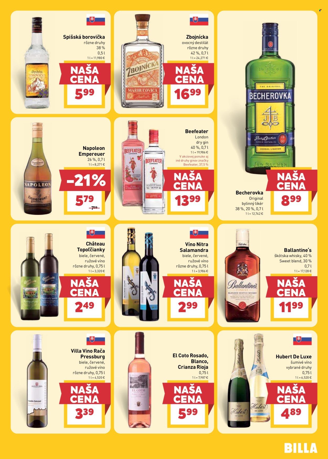 BILLA leták - Od stredy 8.7.2026