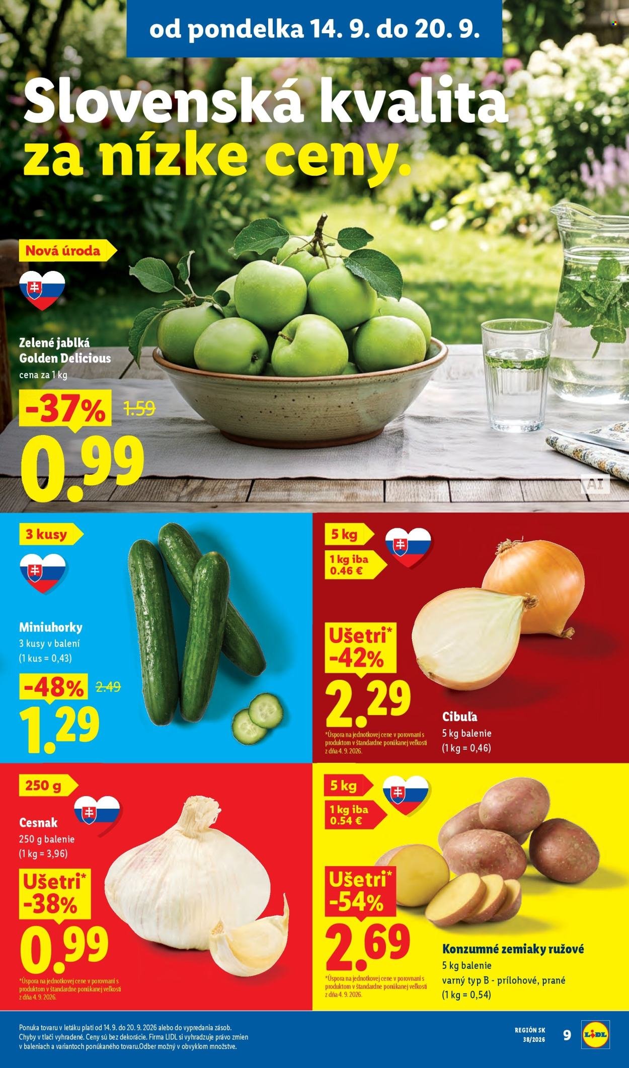LIDL leták - Od pondelka 14.9.2026