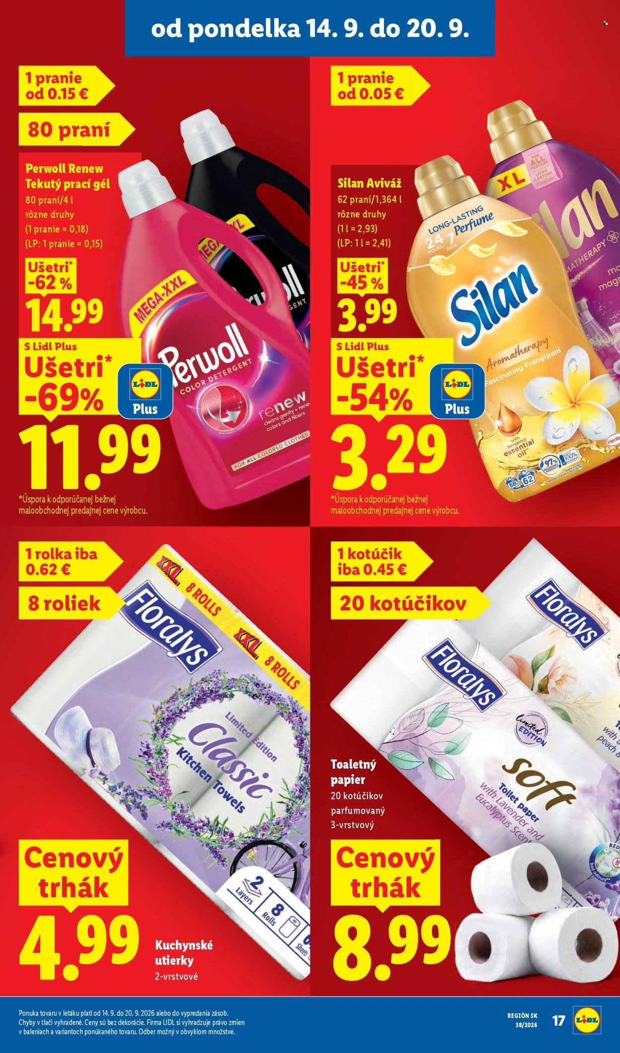 LIDL leták - Od pondelka 14.9.2026