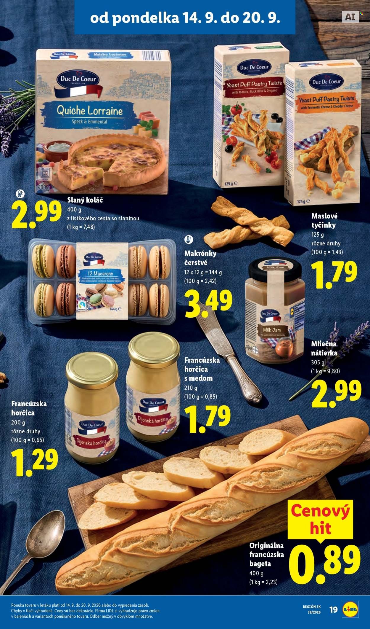 LIDL leták - Od pondelka 14.9.2026