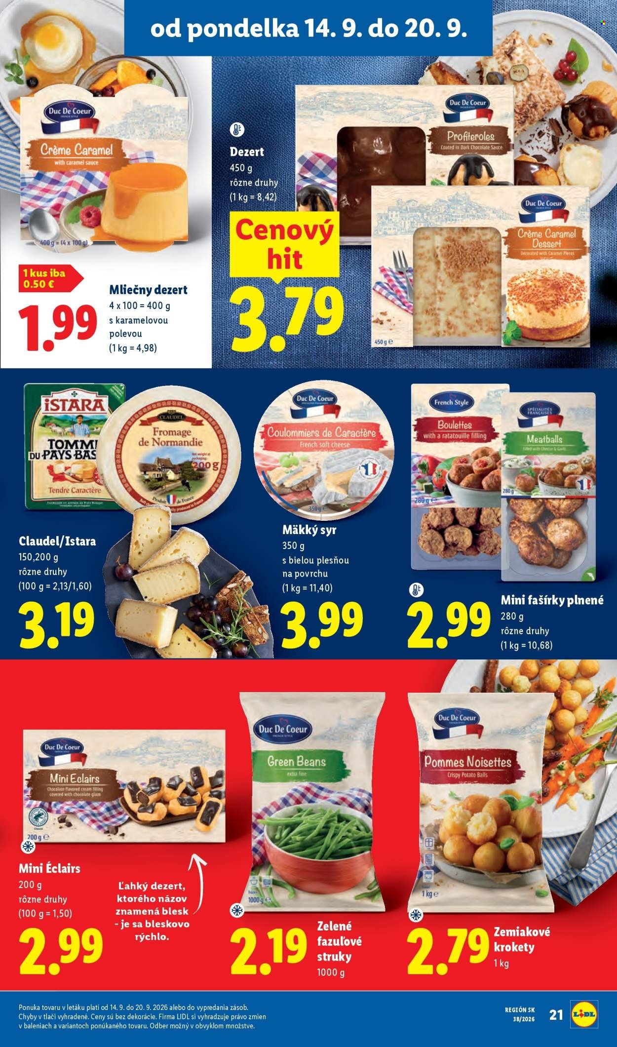 LIDL leták - Od pondelka 14.9.2026