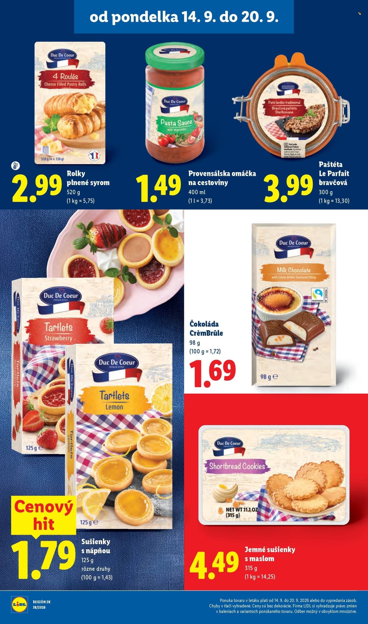 LIDL leták - Od pondelka 14.9.2026