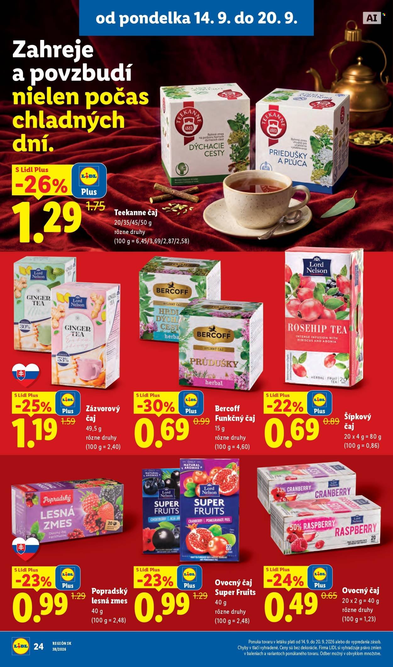 LIDL leták - Od pondelka 14.9.2026