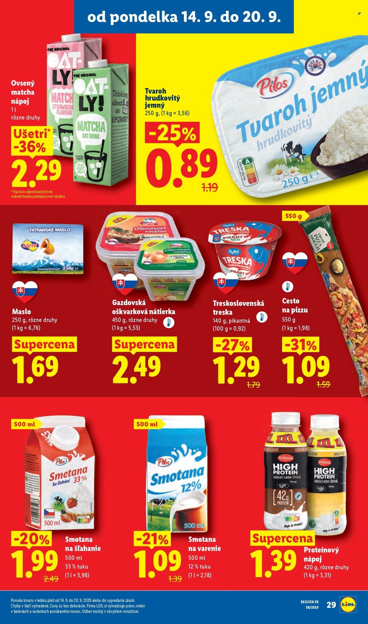 LIDL leták - Od pondelka 14.9.2026