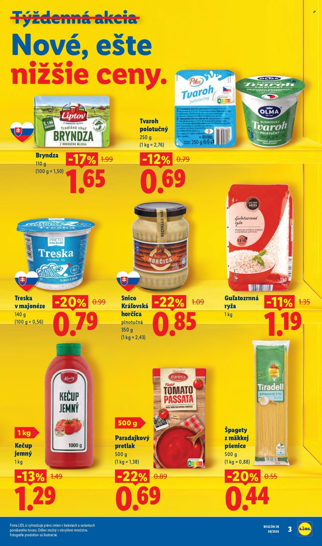 LIDL leták - Od pondelka 14.9.2026