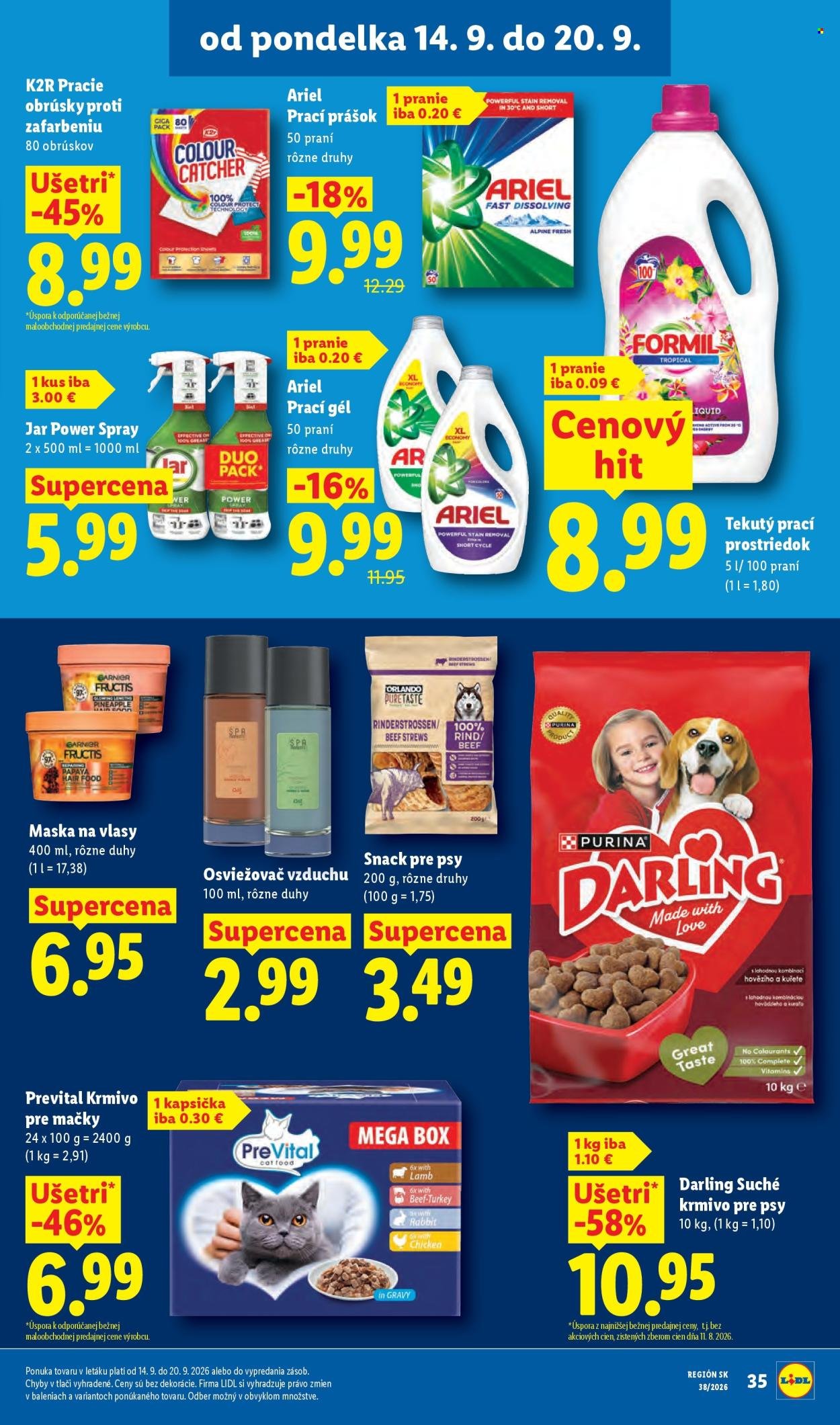 LIDL leták - Od pondelka 14.9.2026
