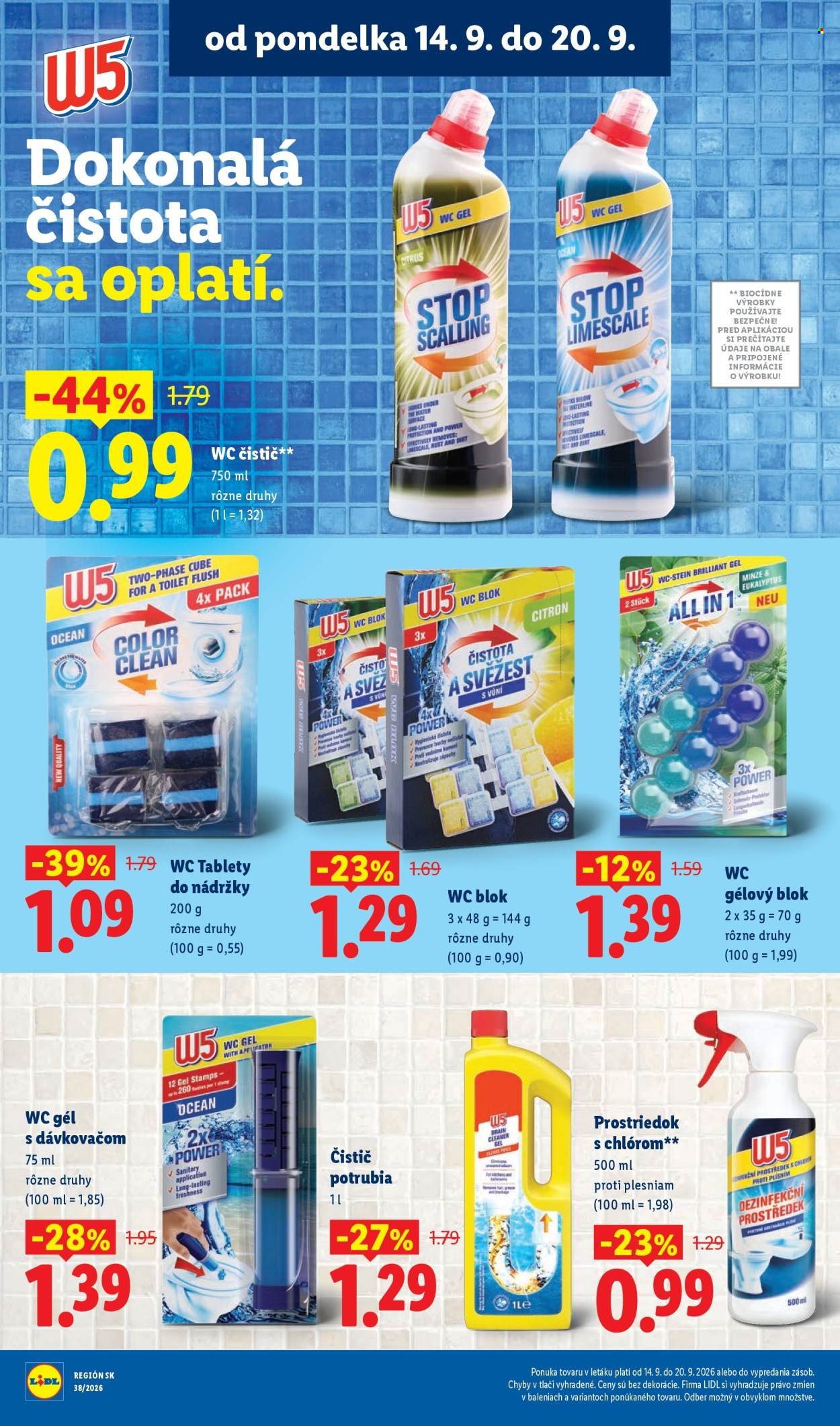 LIDL leták - Od pondelka 14.9.2026