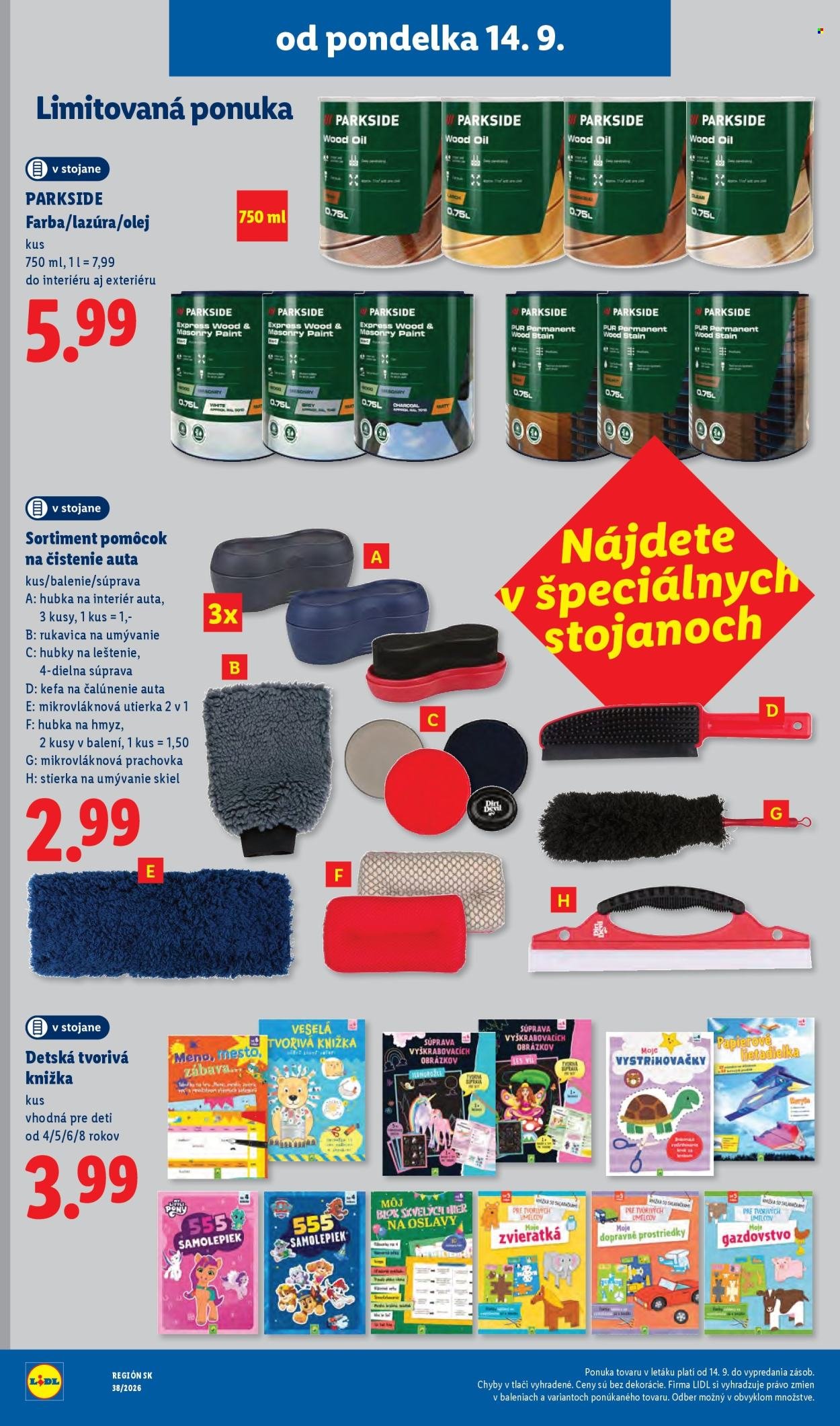 LIDL leták - Od pondelka 14.9.2026