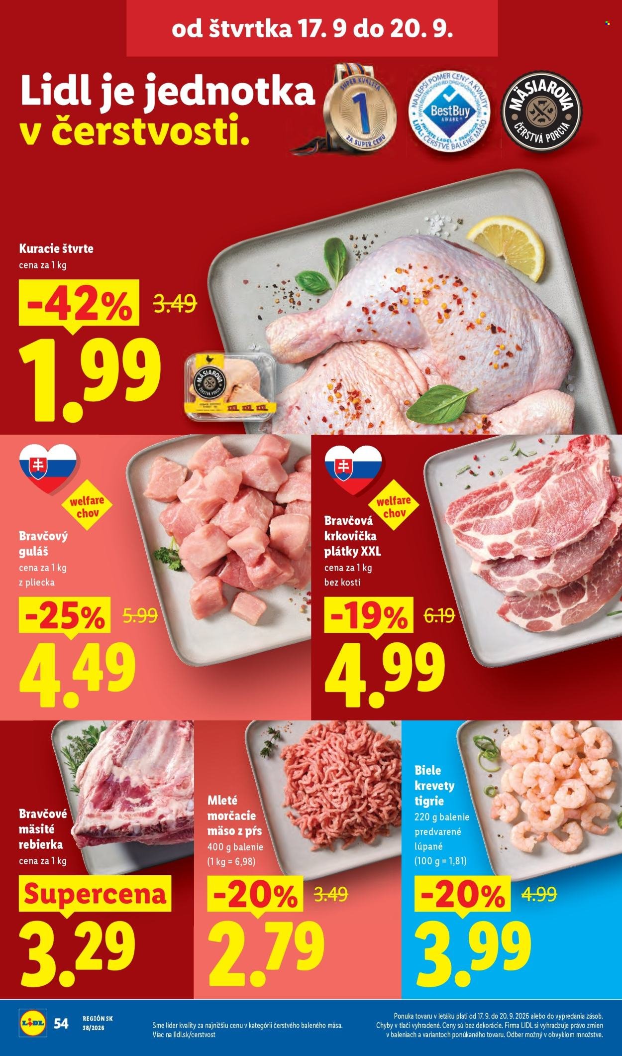 LIDL leták - Od pondelka 14.9.2026