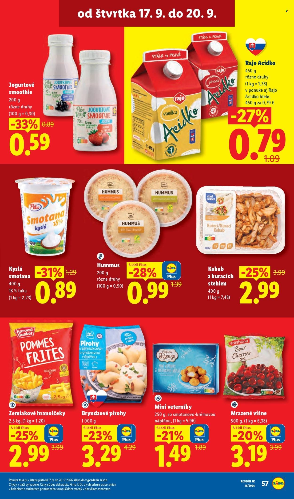 LIDL leták - Od pondelka 14.9.2026