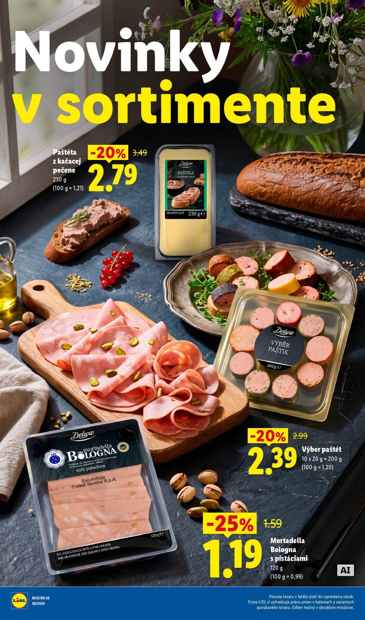 LIDL leták - Od pondelka 14.9.2026