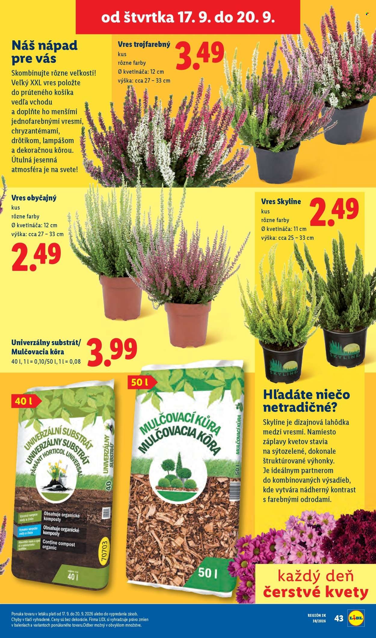 LIDL leták - Od pondelka 14.9.2026