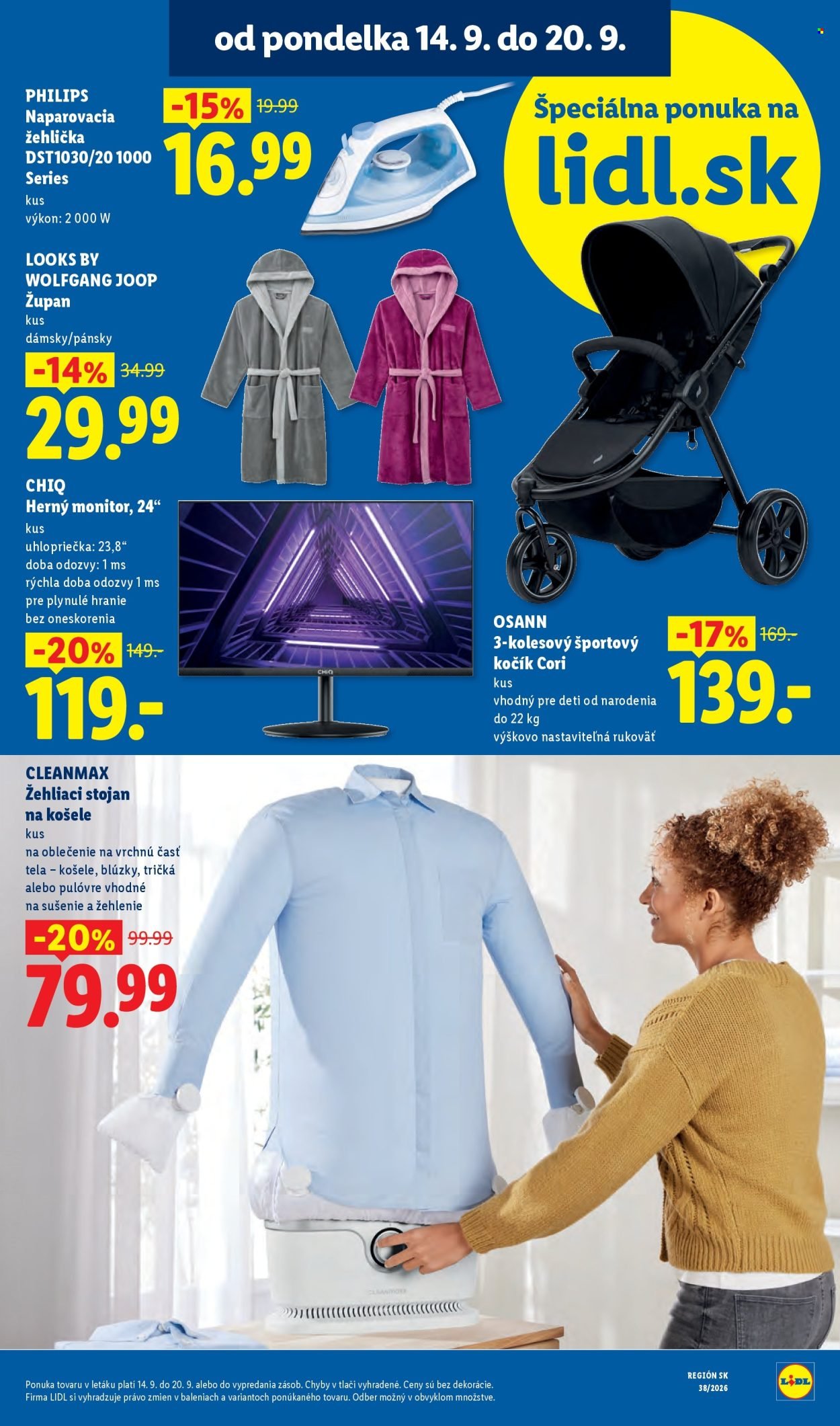 LIDL leták - Od pondelka 14.9.2026