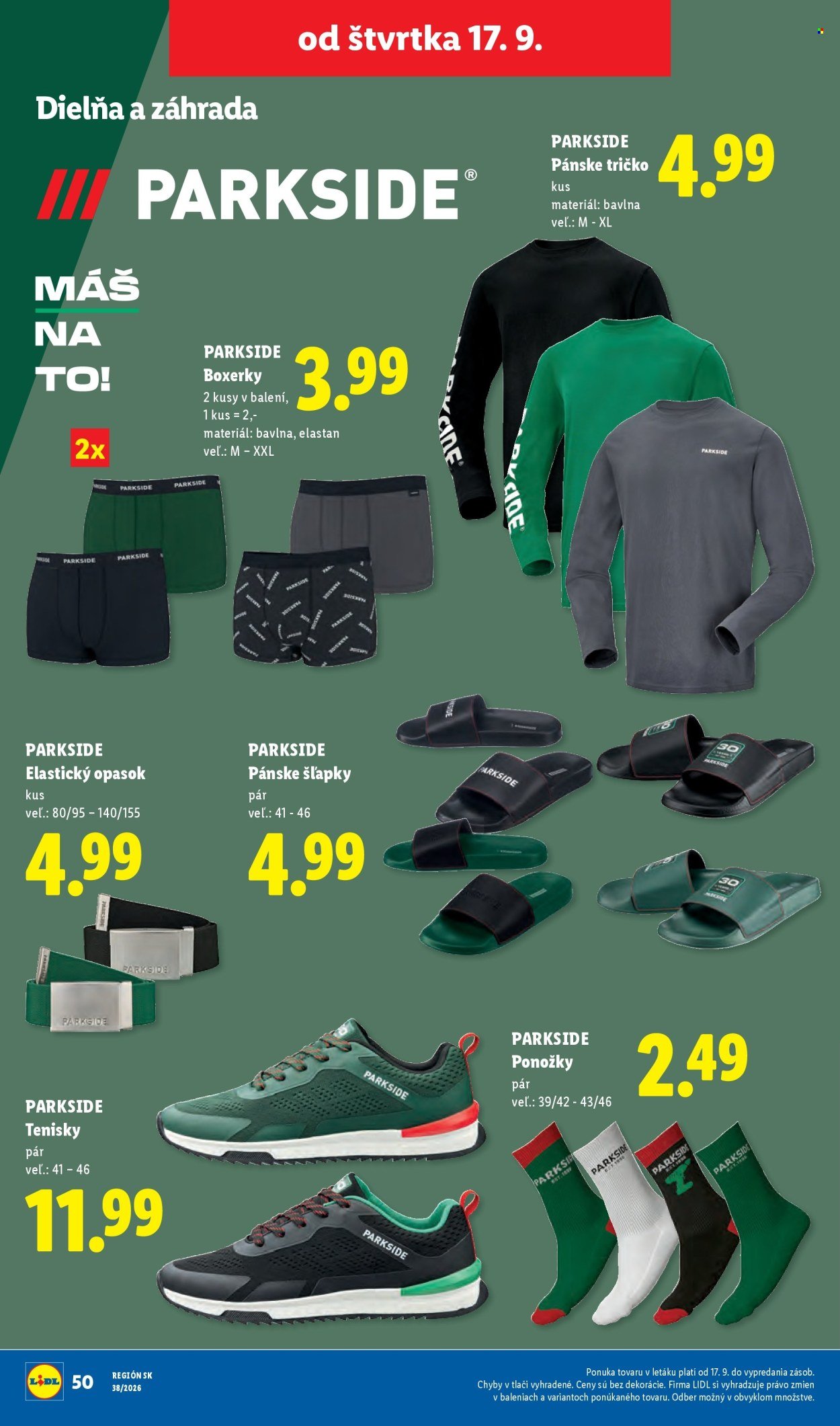 LIDL leták - Od pondelka 14.9.2026