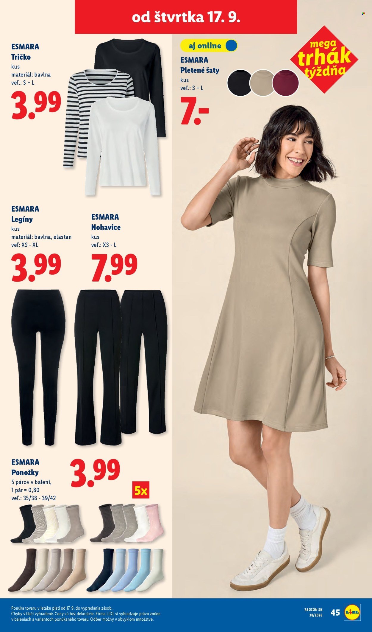 LIDL leták - Od pondelka 14.9.2026