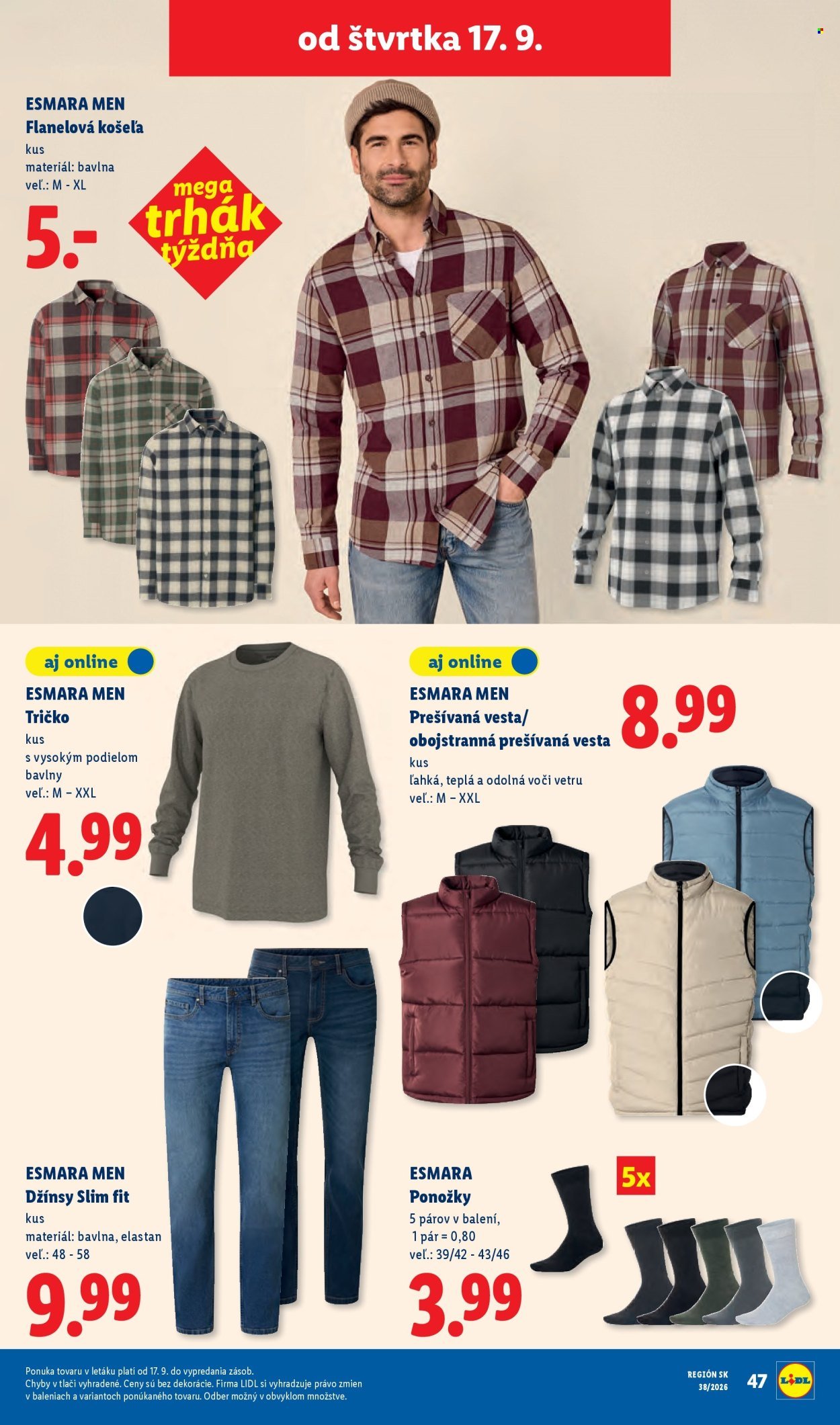 LIDL leták - Od pondelka 14.9.2026