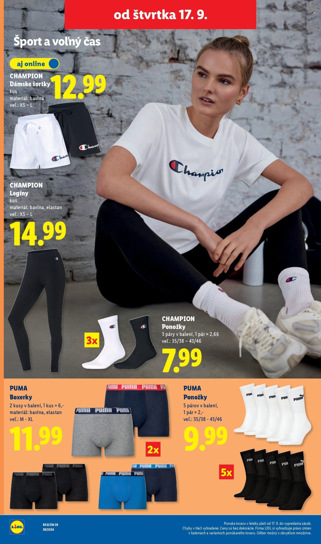 LIDL leták - Od pondelka 14.9.2026