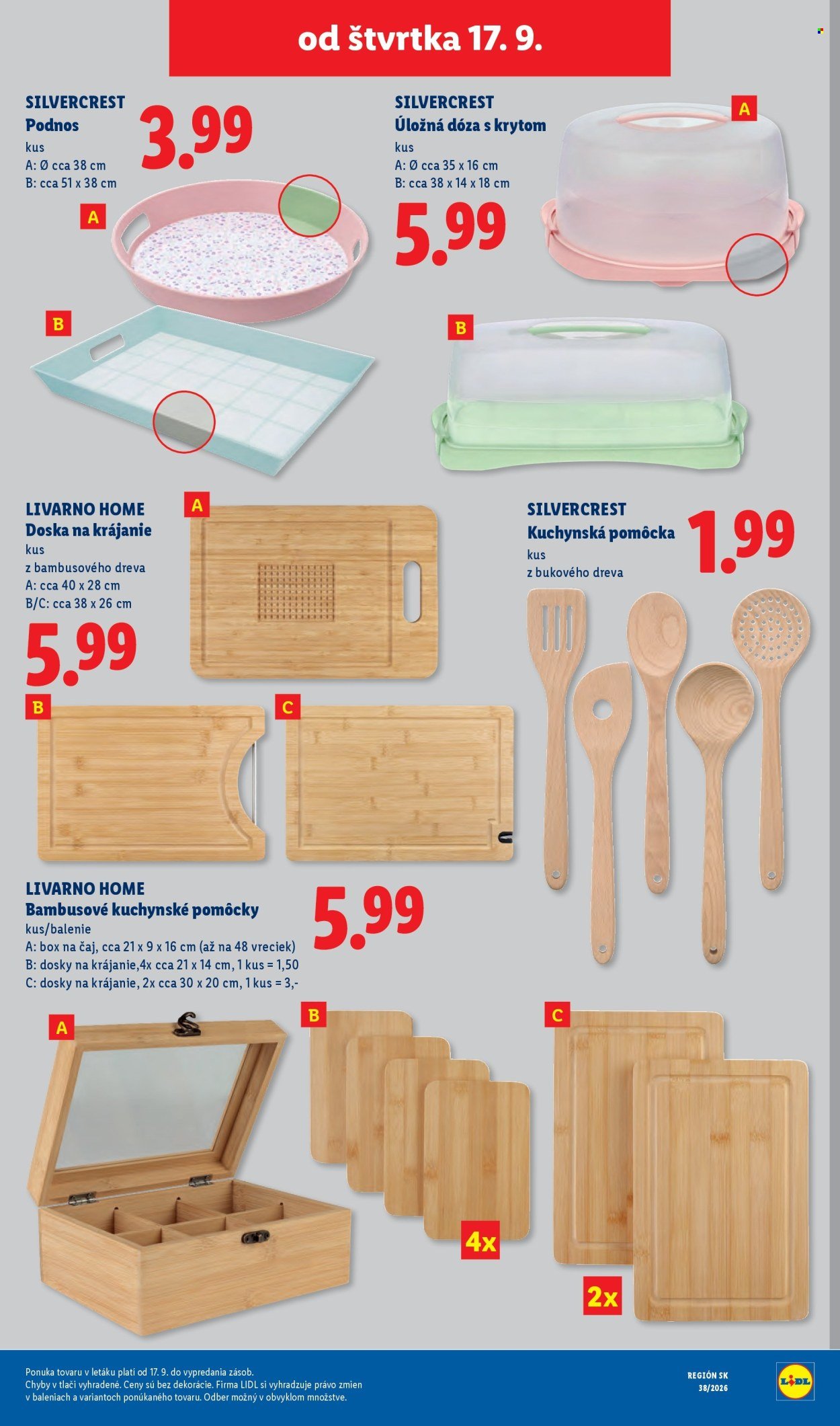 LIDL leták - Od pondelka 14.9.2026