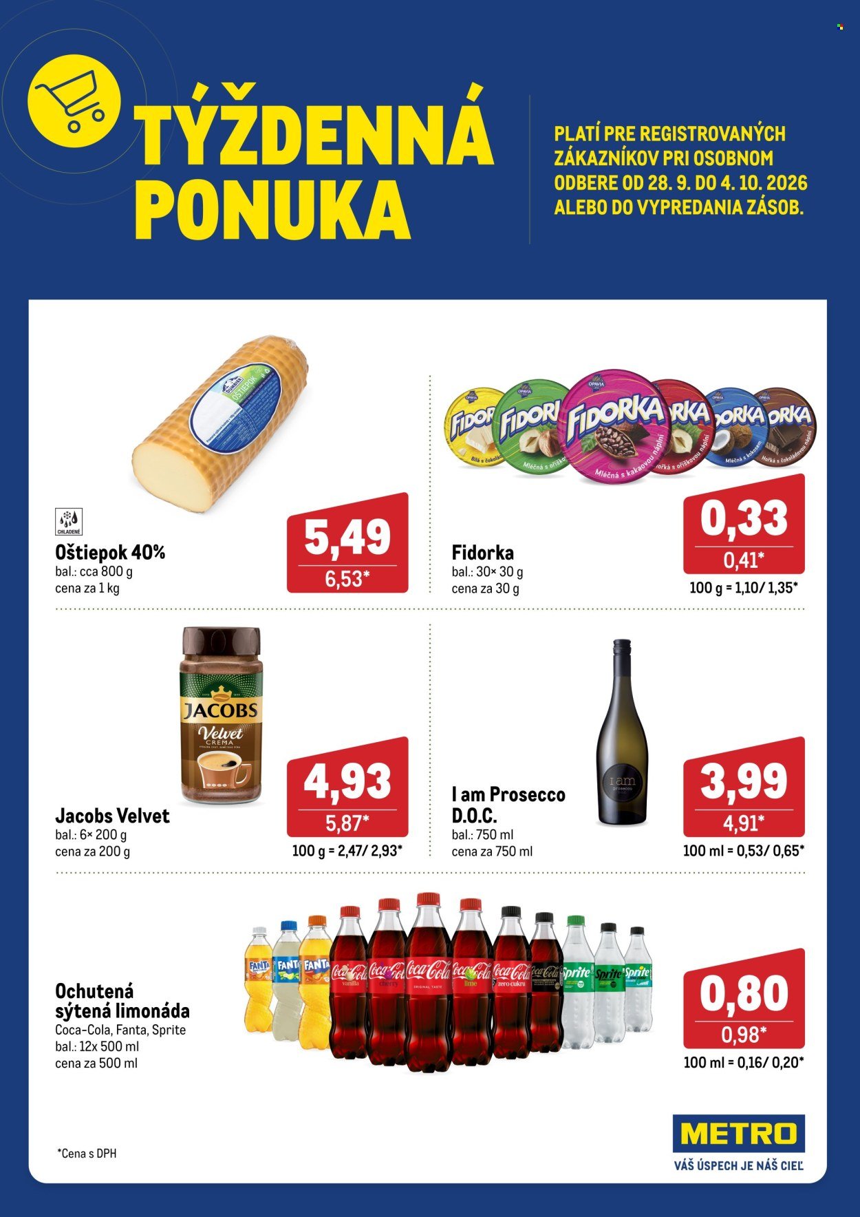 METRO leták - Týždenná ponuka
