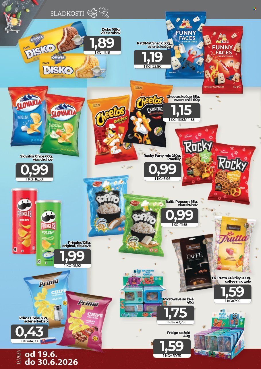 CBA KOMFOS leták - Výhodná ponuka - opäť lacnejšie