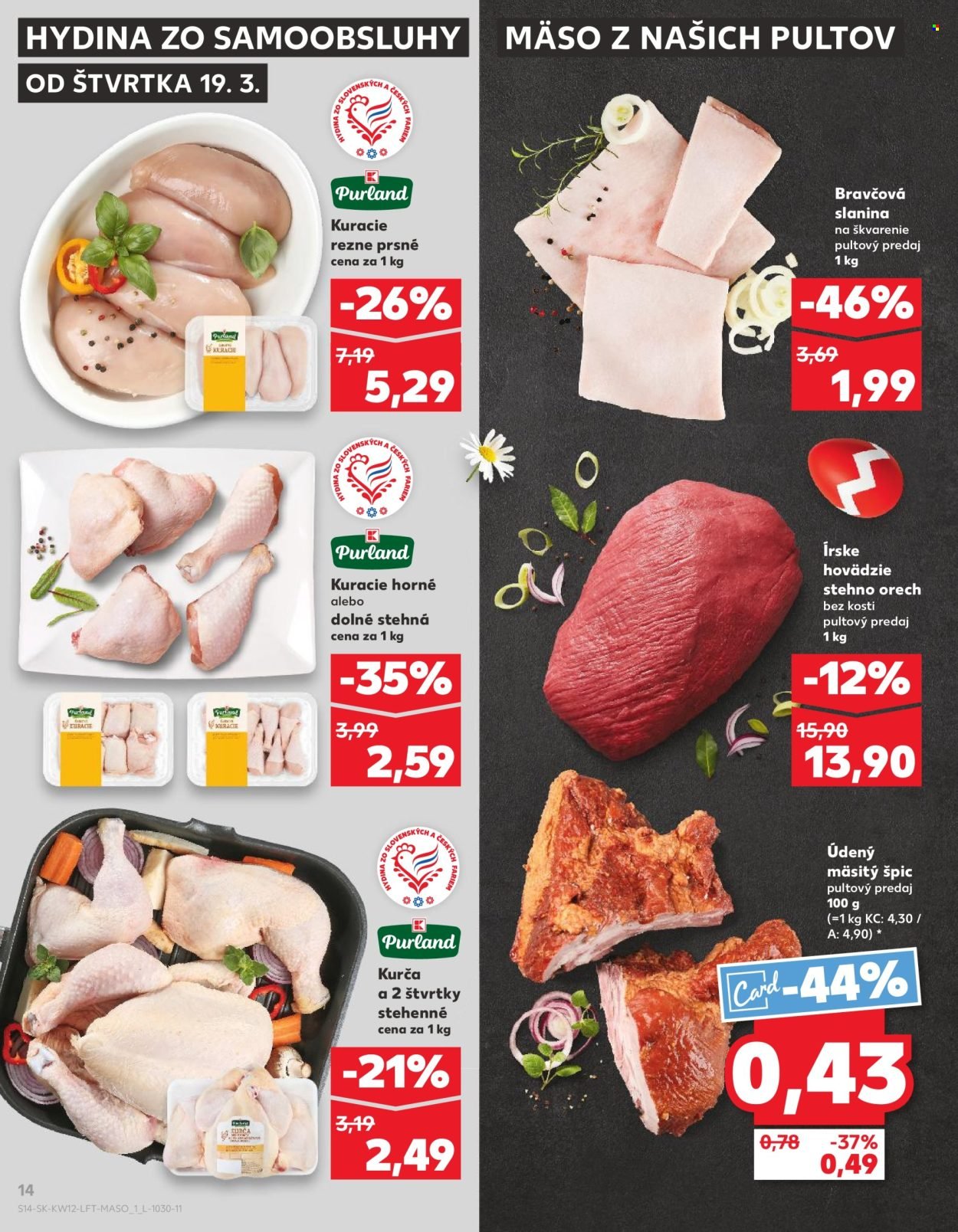 KAUFLAND leták - Od štvrtka 19.3.2026 (2026-03-19 - 2026-03-25) | 14