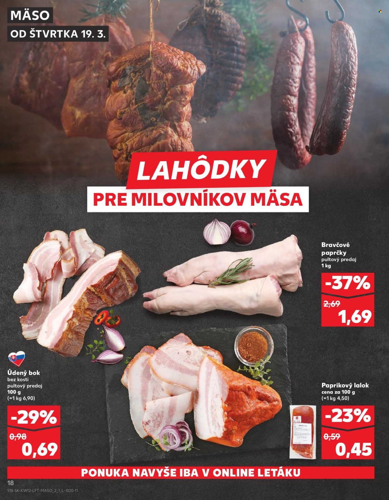 KAUFLAND leták - Od štvrtka 19.3.2026 (2026-03-19 - 2026-03-25) | 18