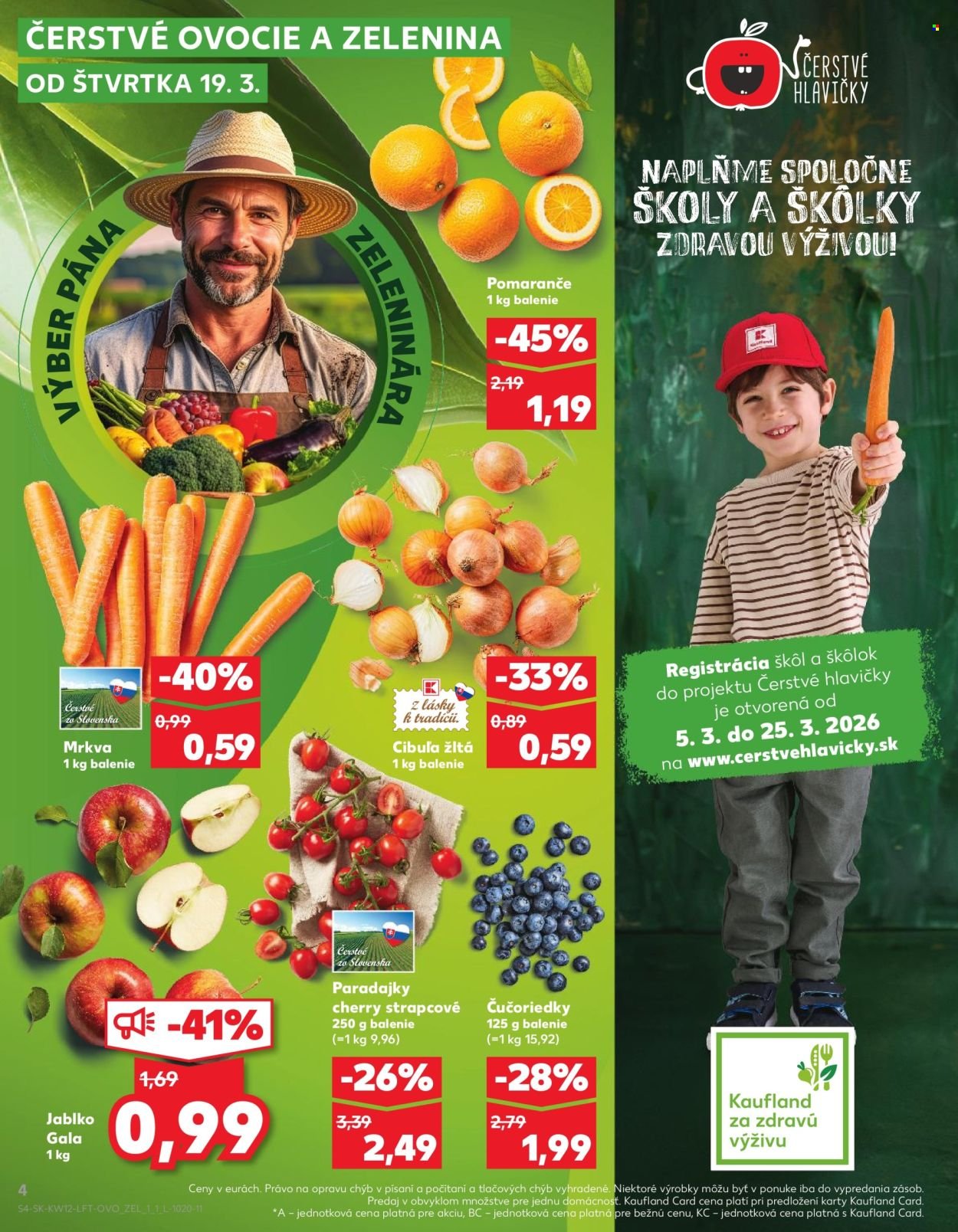 KAUFLAND leták - Od štvrtka 19.3.2026 (2026-03-19 - 2026-03-25) | 4