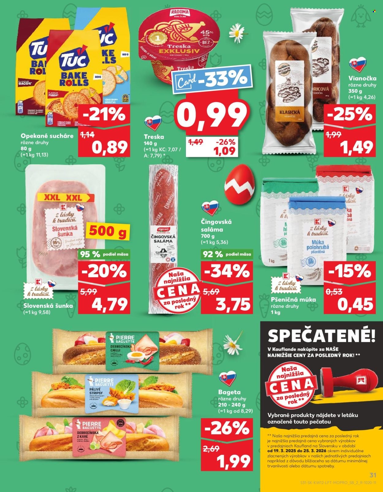 KAUFLAND leták - Od štvrtka 19.3.2026 (2026-03-19 - 2026-03-25) | 31