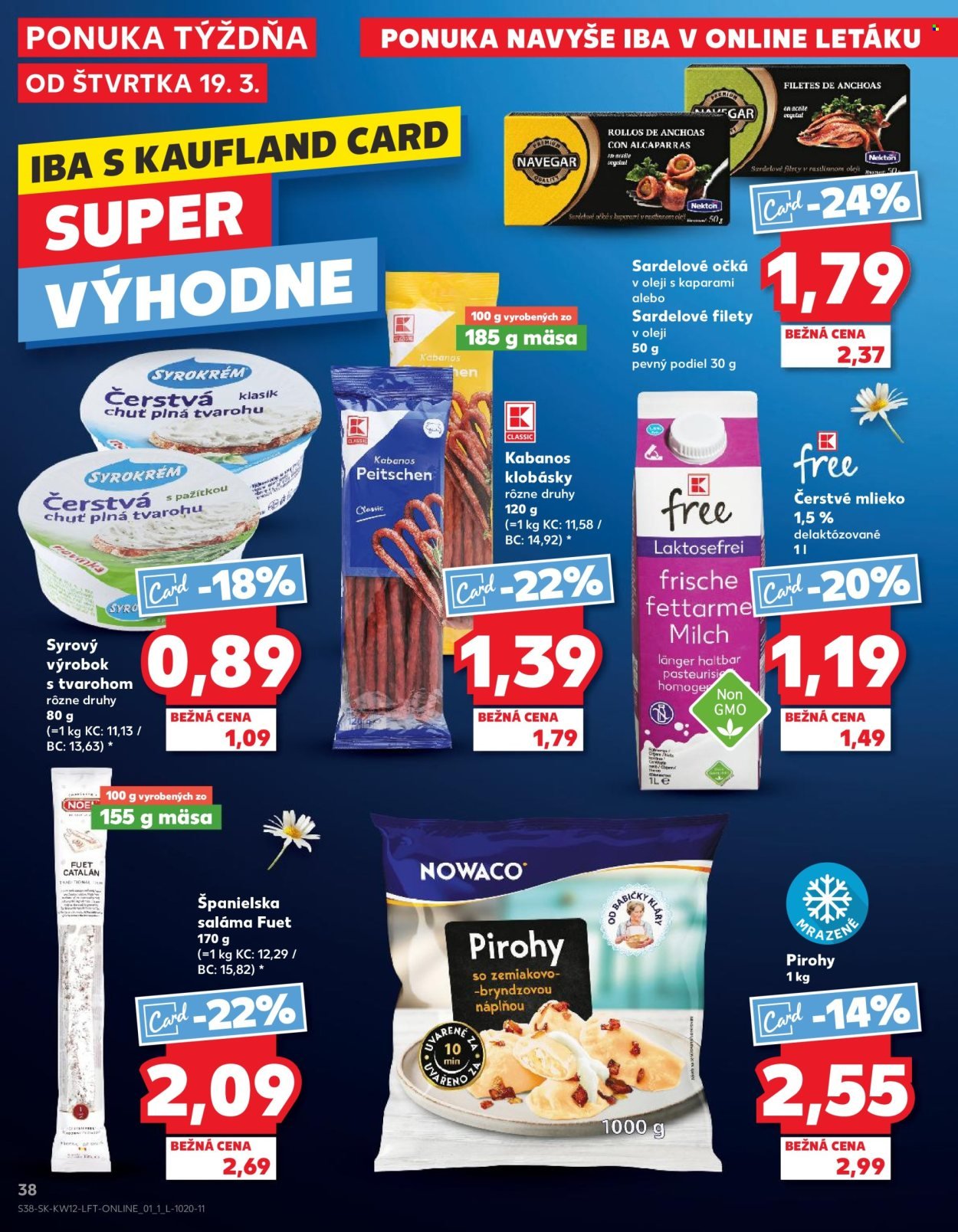 KAUFLAND leták - Od štvrtka 19.3.2026 (2026-03-19 - 2026-03-25) | 38