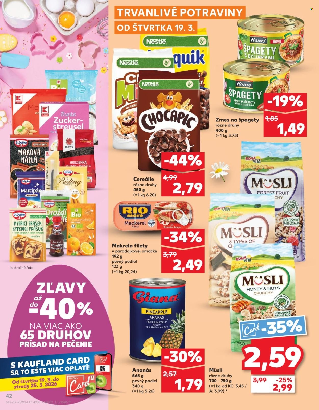 KAUFLAND leták - Od štvrtka 19.3.2026 (2026-03-19 - 2026-03-25) | 42