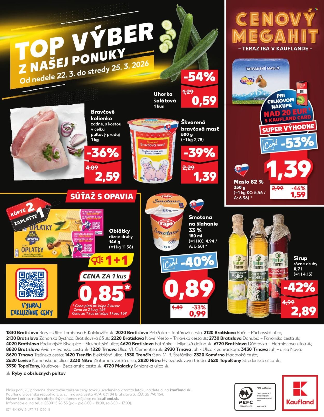 KAUFLAND leták - Od štvrtka 19.3.2026 (2026-03-19 - 2026-03-25) | 74