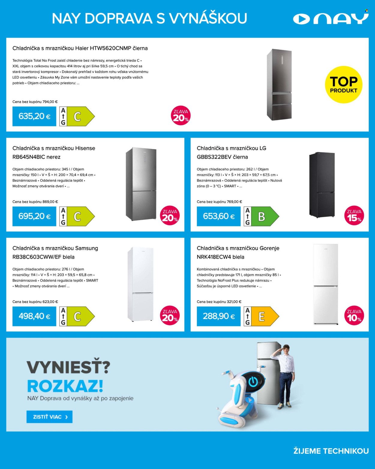 NAY ELEKTRODOM leták - Od pondelka 9.3.2026 (2026-03-09 - 2026-03-15) | 15