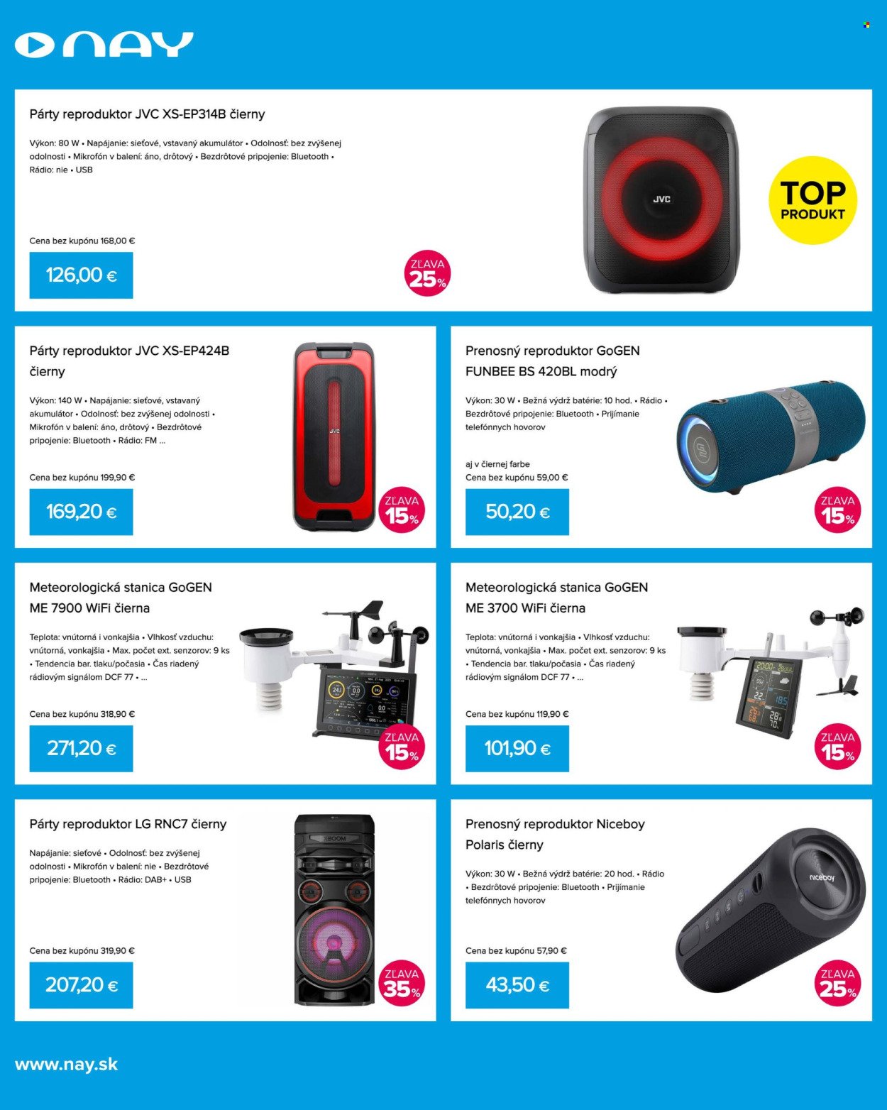 NAY ELEKTRODOM leták - Od pondelka 9.3.2026 (2026-03-09 - 2026-03-15) | 8