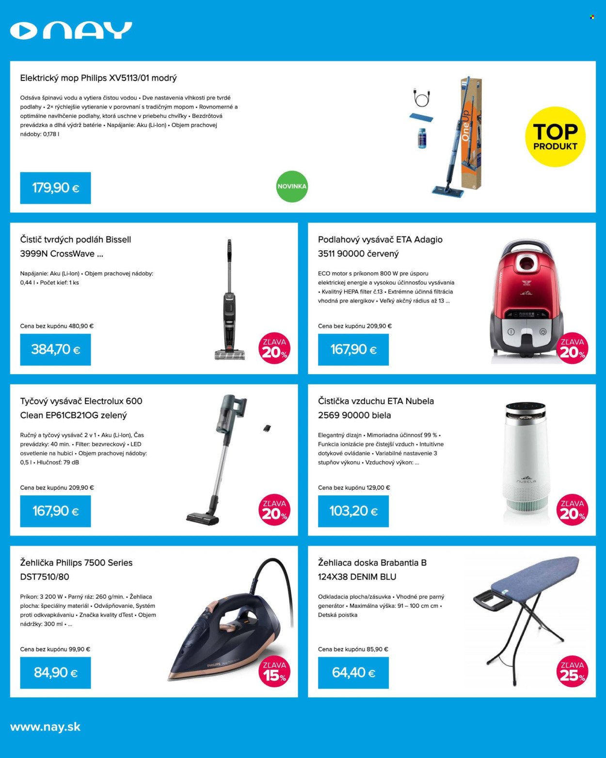 NAY ELEKTRODOM leták - Od pondelka 9.3.2026 (2026-03-09 - 2026-03-15) | 10