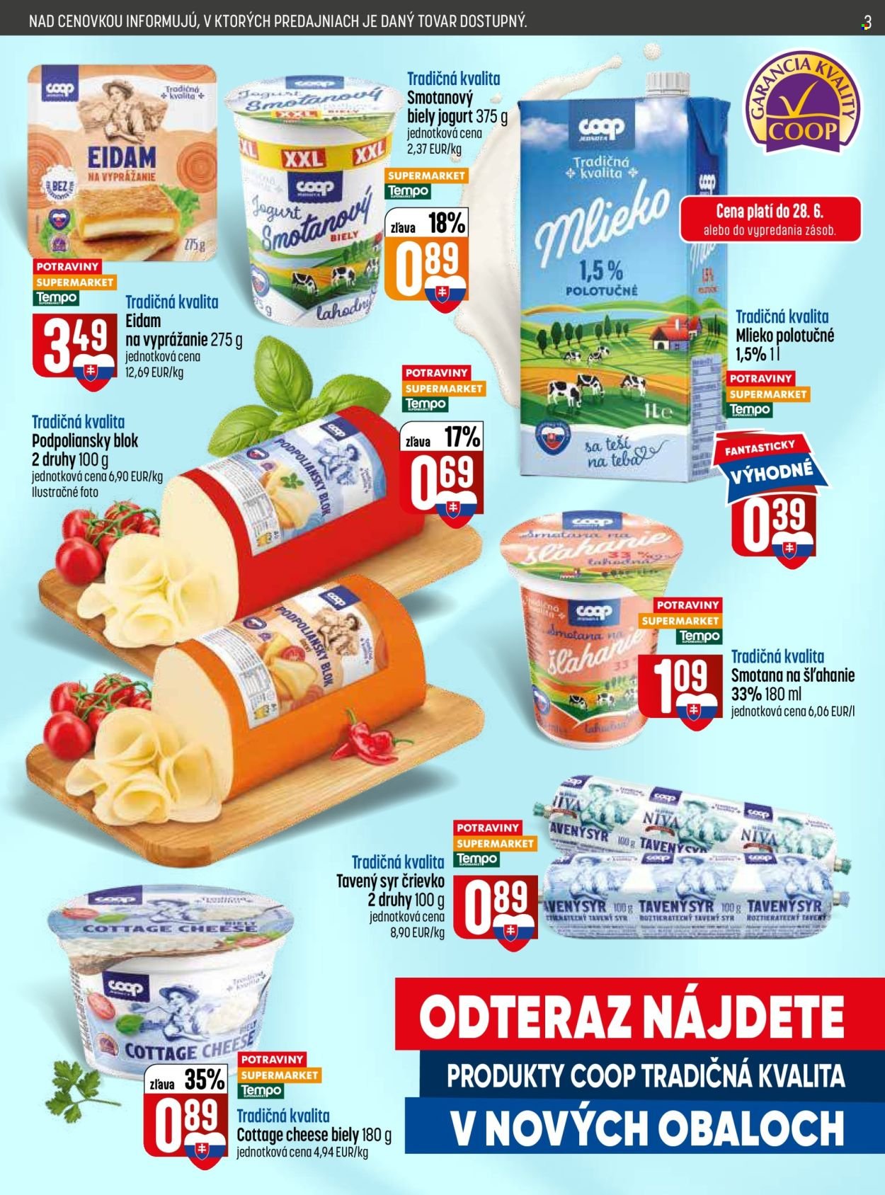 COOP JEDNOTA leták - Od štvrtka 25.6.2026