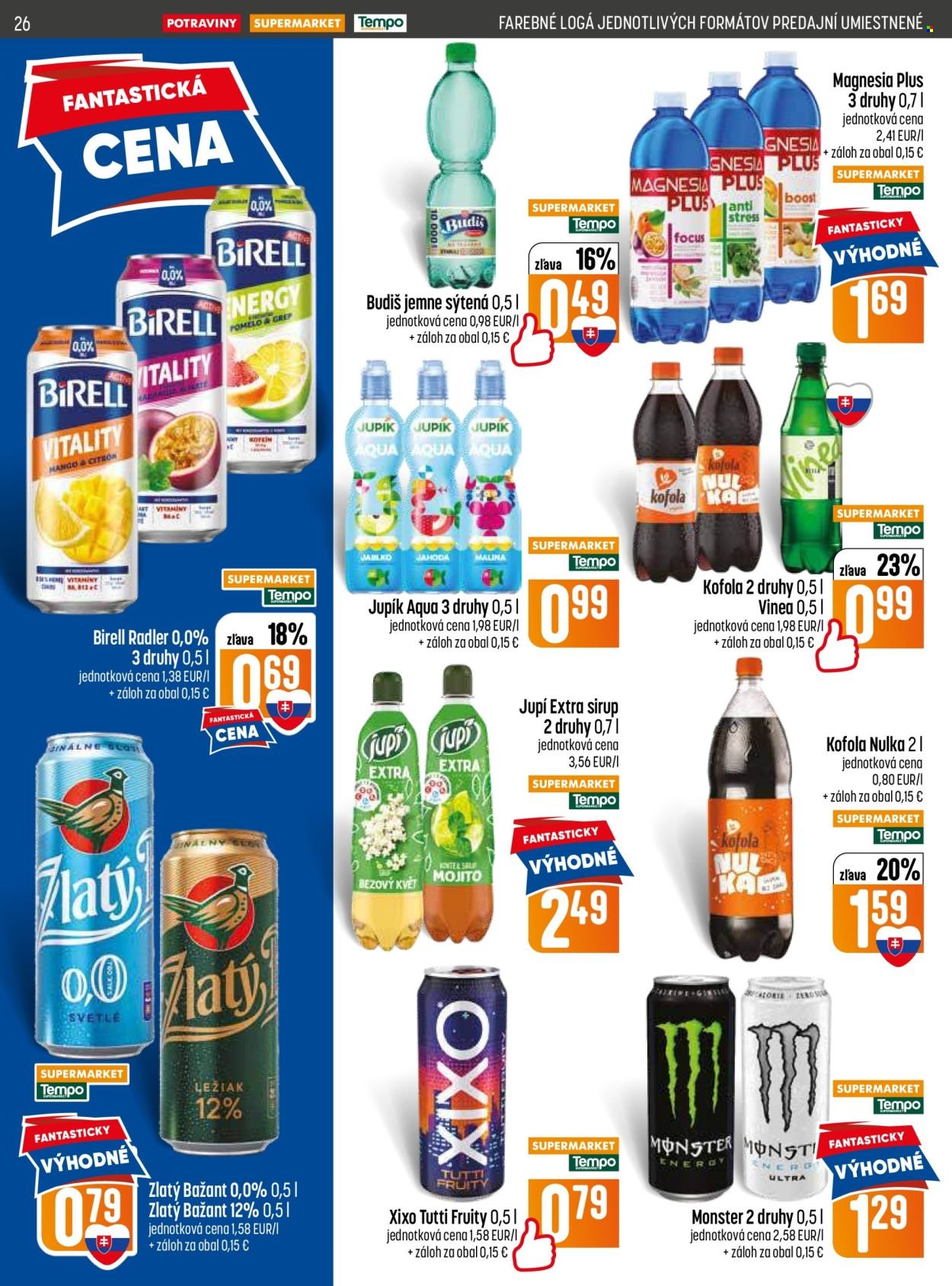 COOP JEDNOTA leták - Od štvrtka 25.6.2026