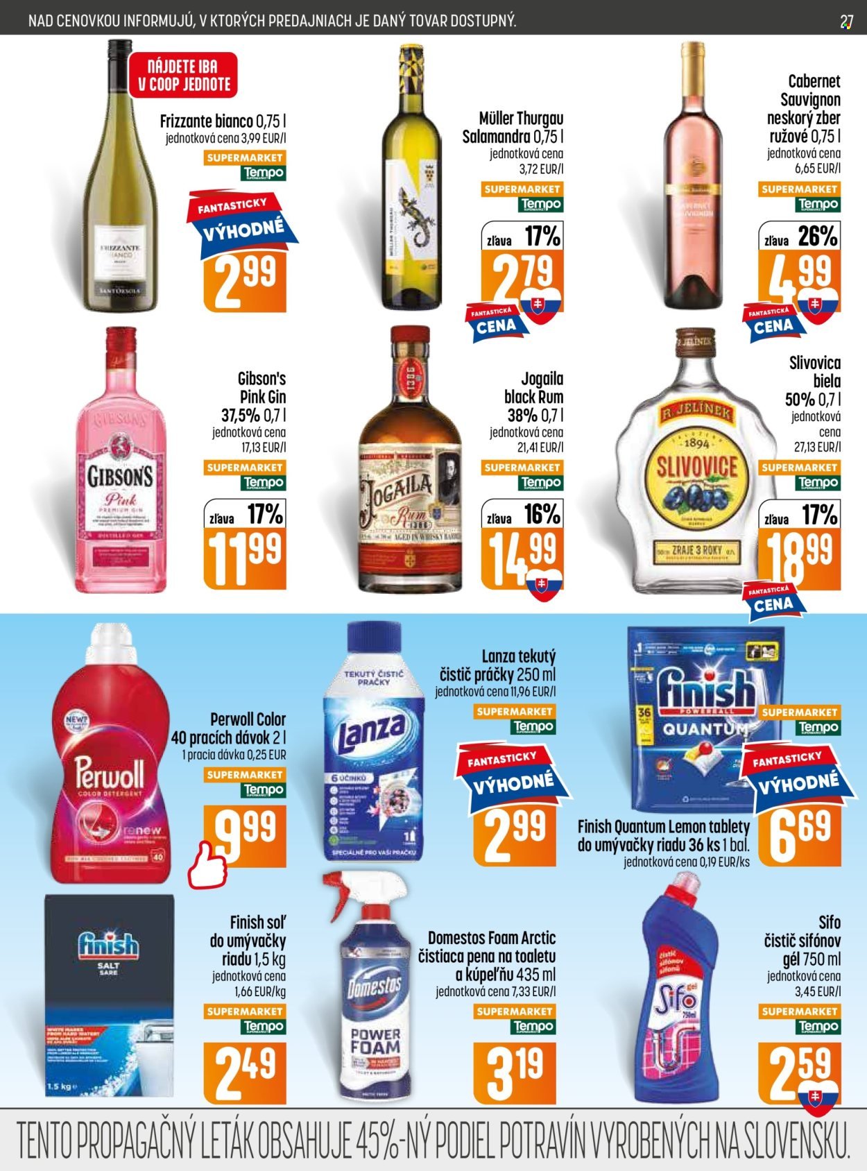 COOP JEDNOTA leták - Od štvrtka 25.6.2026