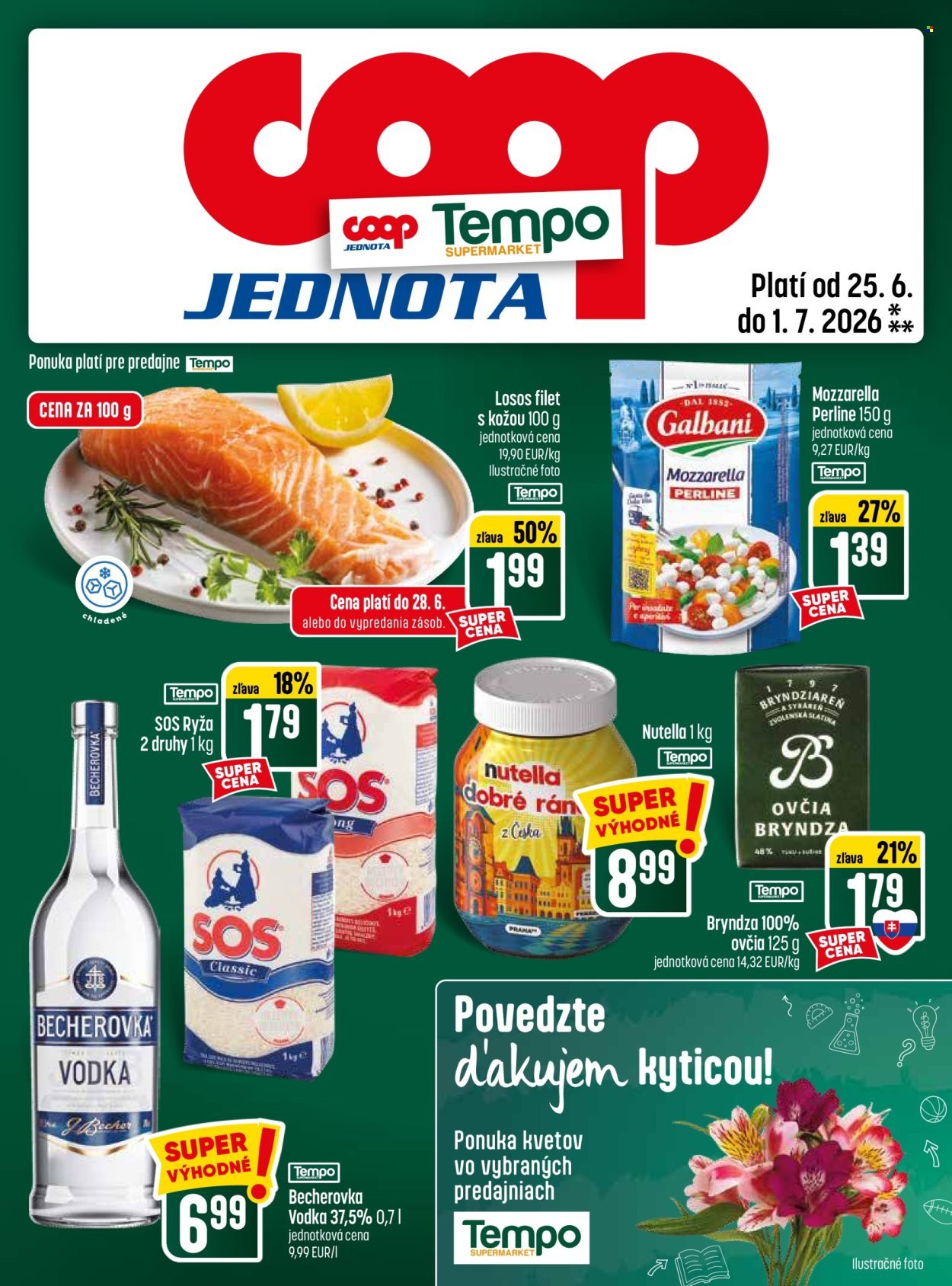 COOP JEDNOTA leták - Od štvrtka 25.6.2026