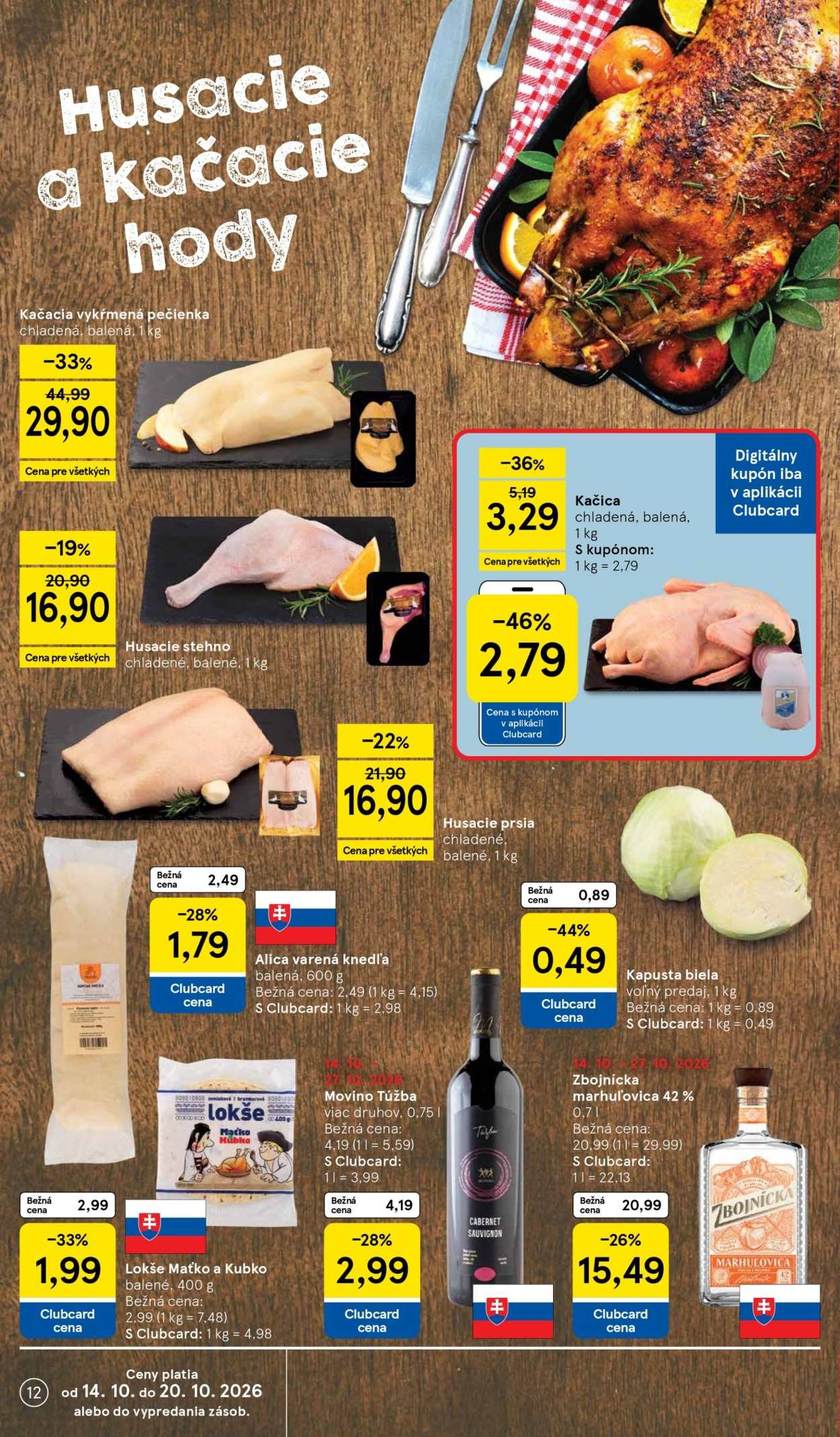 TESCO leták - Od stredy 14.10.2026