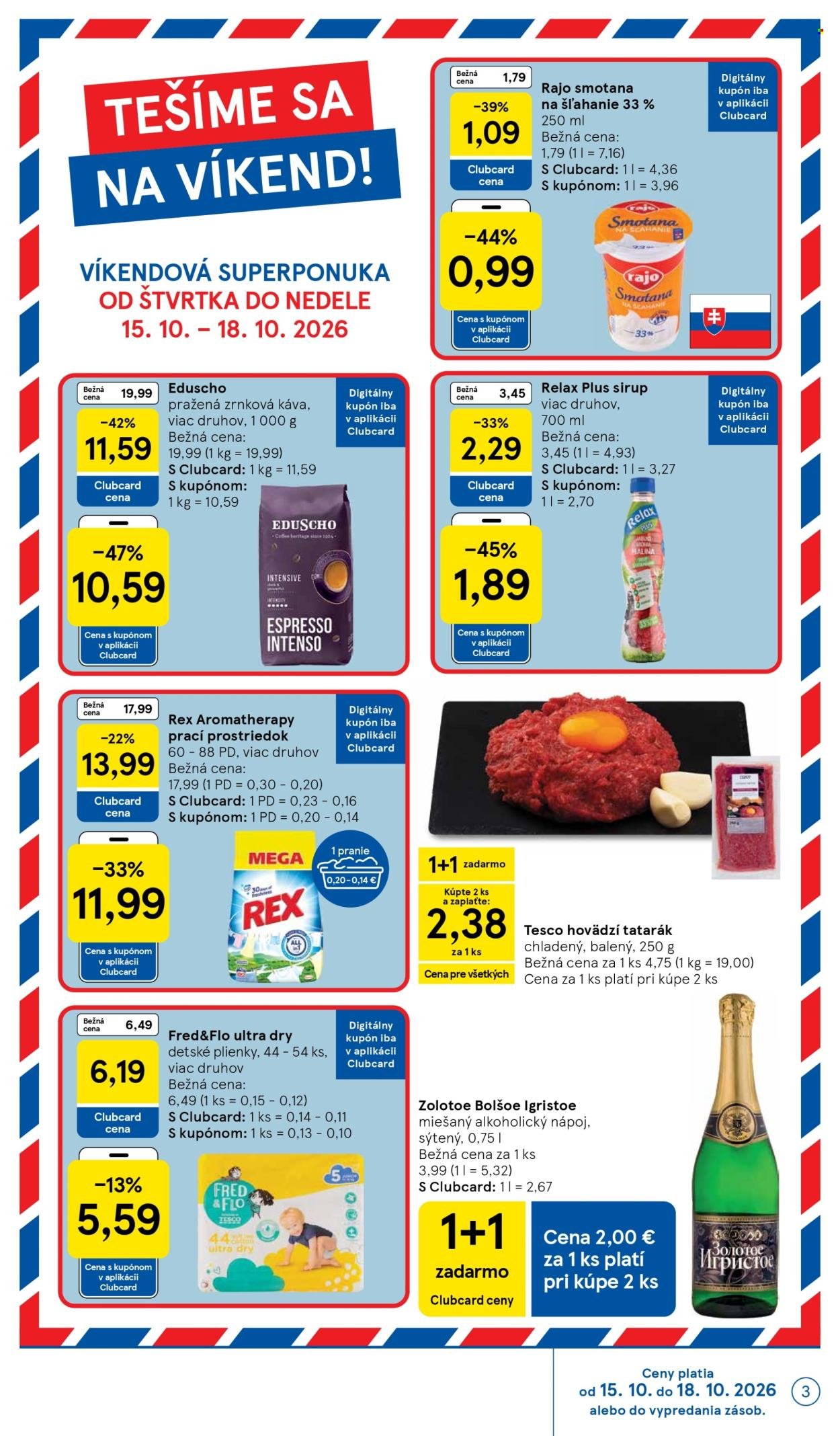 TESCO leták - Od stredy 14.10.2026