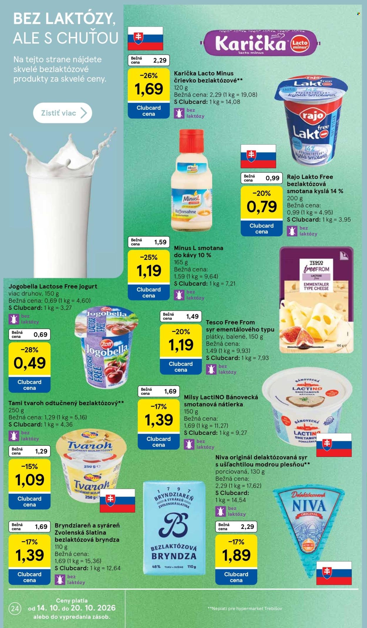 TESCO leták - Od stredy 14.10.2026